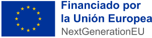 Logotipo Financiado por la Unión Europea NextGenerationEU